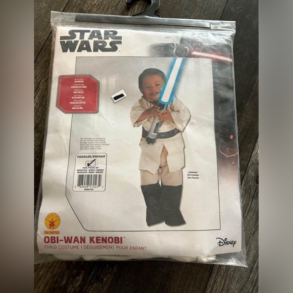 OBI-WAN KENOBI child costume Halloween RUBIES Star Wars 24 months - Picture 1 of 2